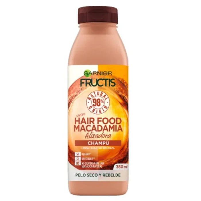 Garnier Fructis Hair Food Macadamia Glättungsshampoo 350ml