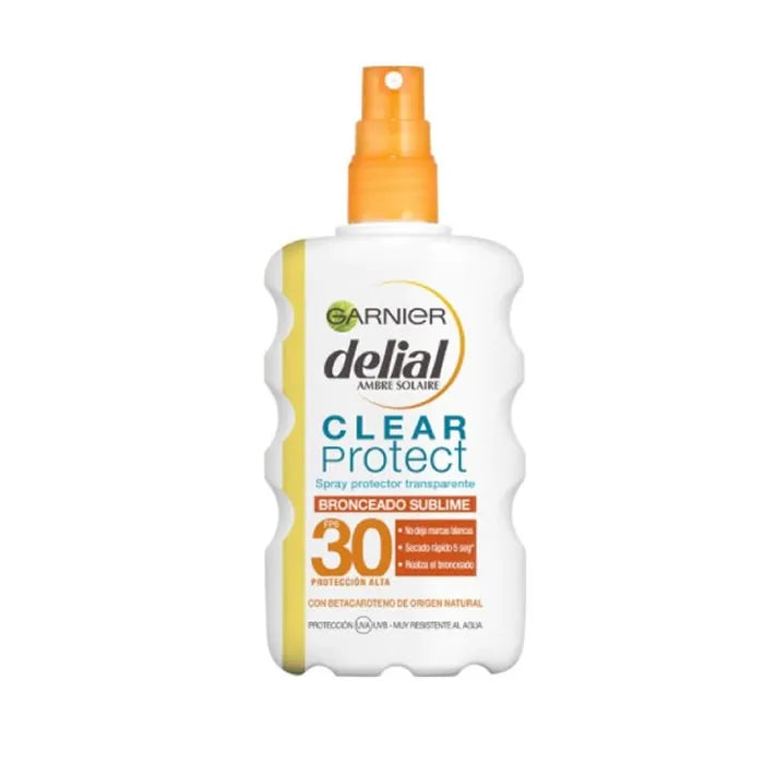 DELIAL Clear Protect Transparent Sonnenschutz Spray SPF 30 200 ml