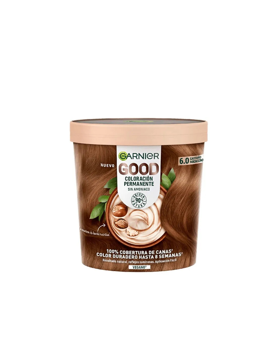Garnier Good Coloration Permanente 6,0 Castaño Mocaccino
