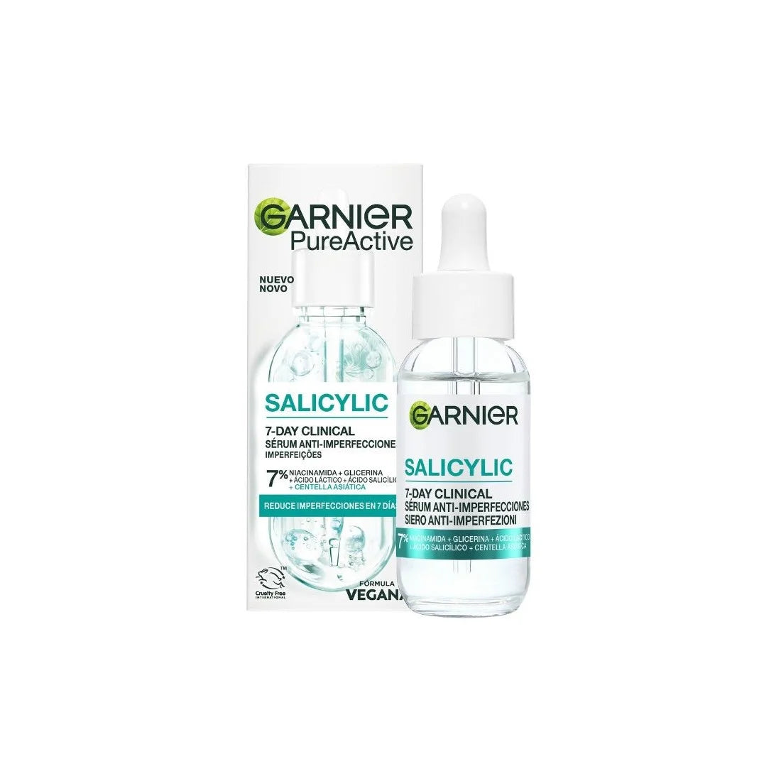 Garnier Pure Active Salicylic Sérum Anti-Imperfecciones 30ml