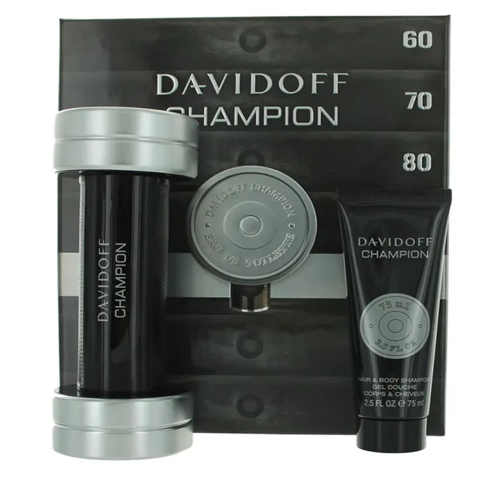 Davidoff Champion Eau De Toilette Spray 90ml Set 2 Stück