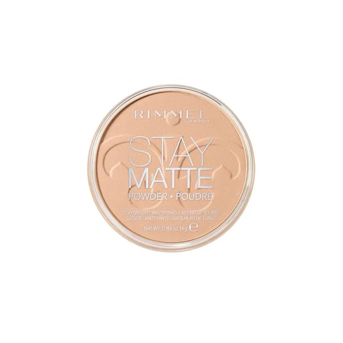 RIMMEL LONDON Rimmel Stay Matte Pressed Powder 005 Silky Beige