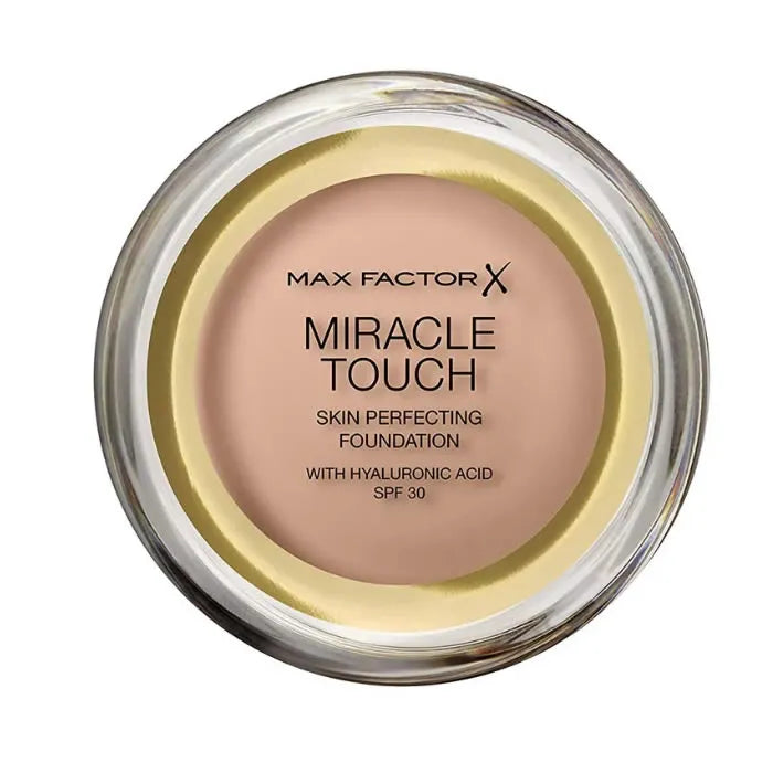 Max Factor Miracle Touch Skin Perfecting Foundation SPF30 Warm Almond