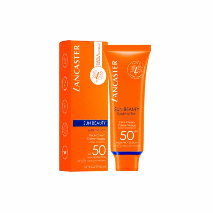 Lancaster Sun Beauty Sublime Tan Face Cream Spf50 50ml