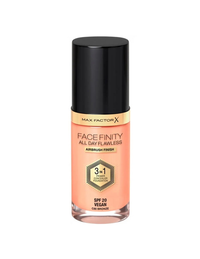 Max Factor Facefinity 3in1 Concealer Foundation Bronze 30ml