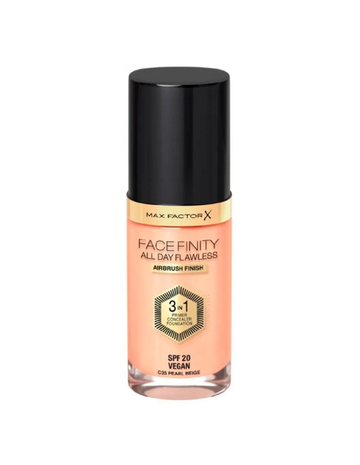 Max Factor Facefinity 3in1 Primer Concealer Foundation 85-Caramel 30ml
