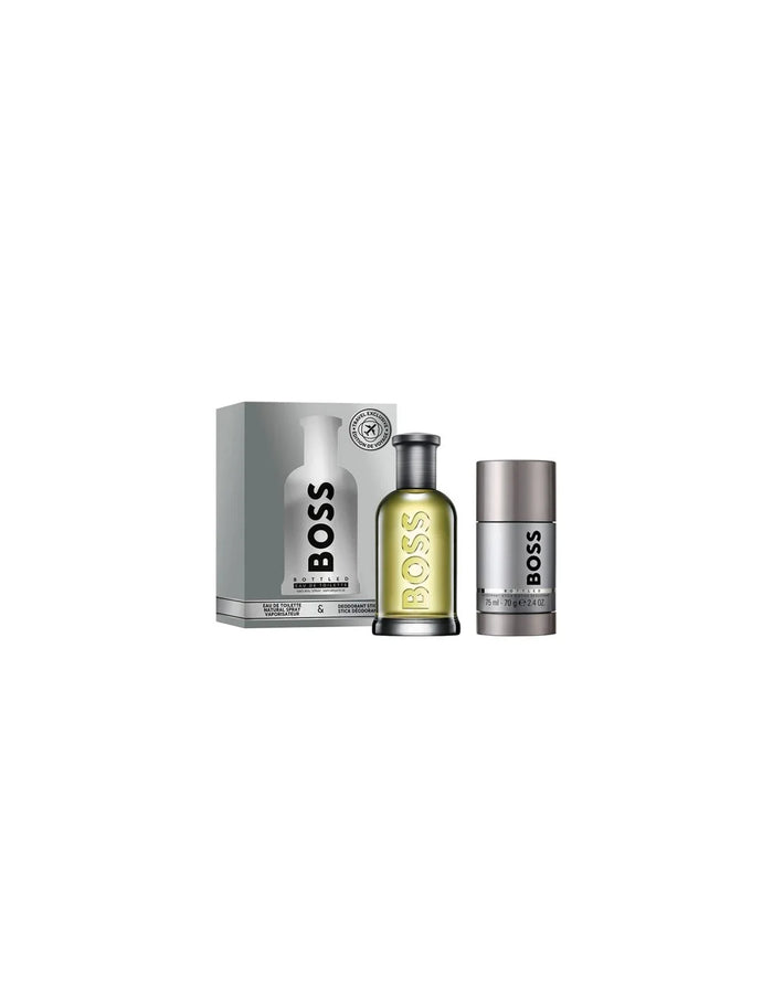 Hugo Boss Boss Bottled Eau de Toilette 100ml mit Deodorant Stick 75ml Set