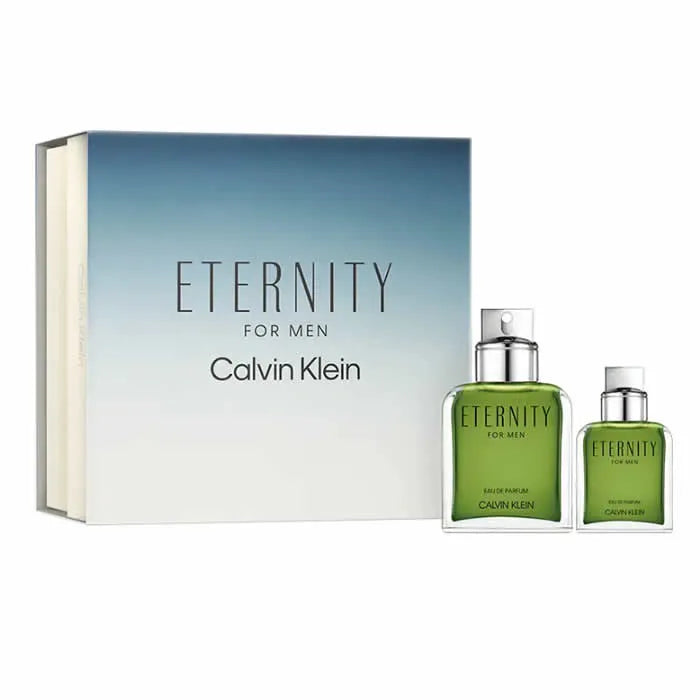Calvin Klein Eternity For Men Eau De Parfum Spray 2 x 100ml