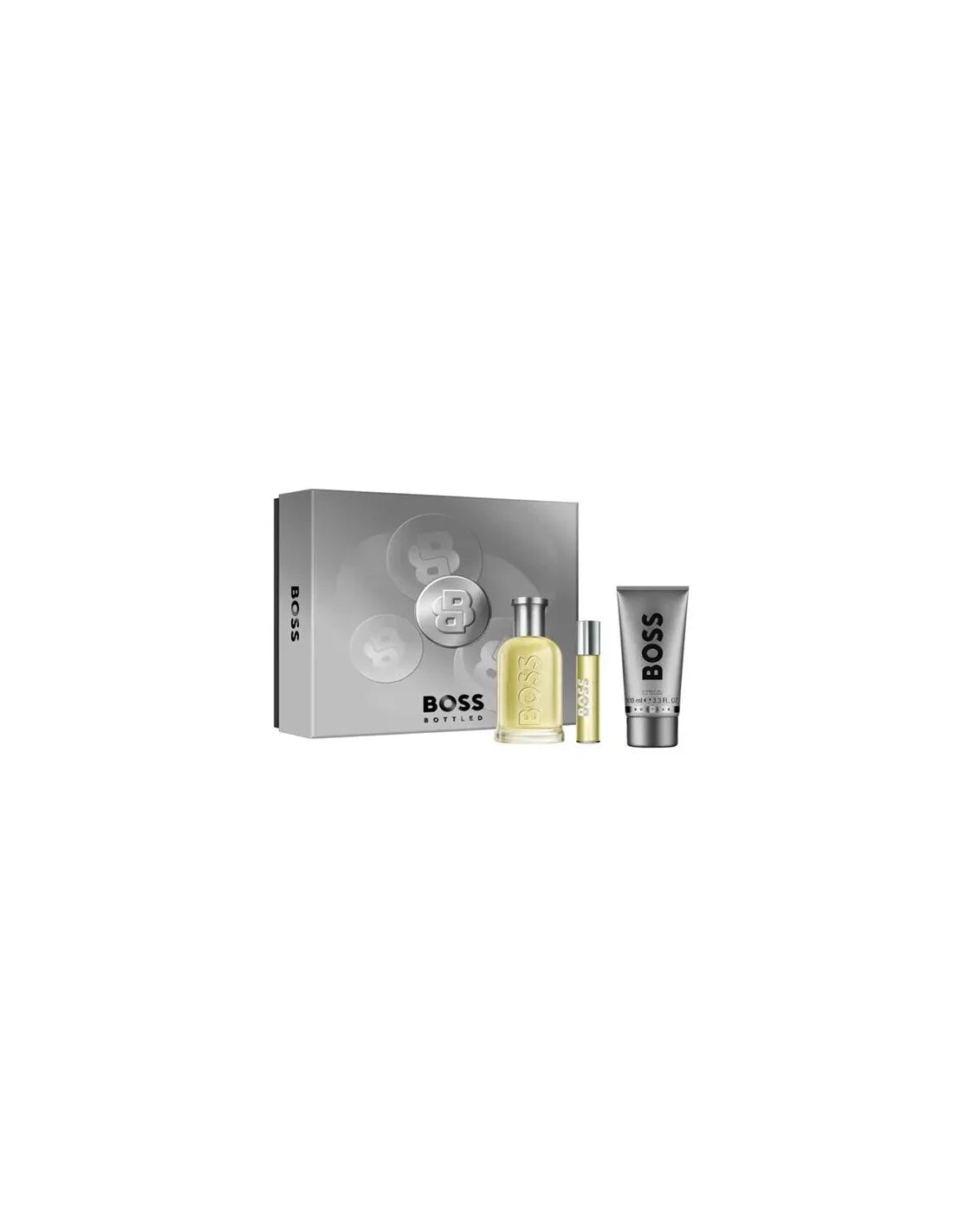 HUGO BOSS Bottled Eau de Toilette Set mit Duschgel und Reisegrösse