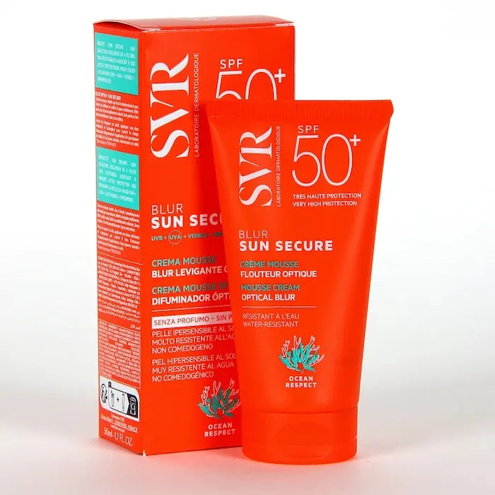 SVR Sun Secure Blur Unparfümierte Tönung SPF50 50ml Sonnenpflege