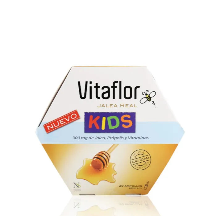 Vitaflor Jalea Real Kids 20 Ampullen Packung