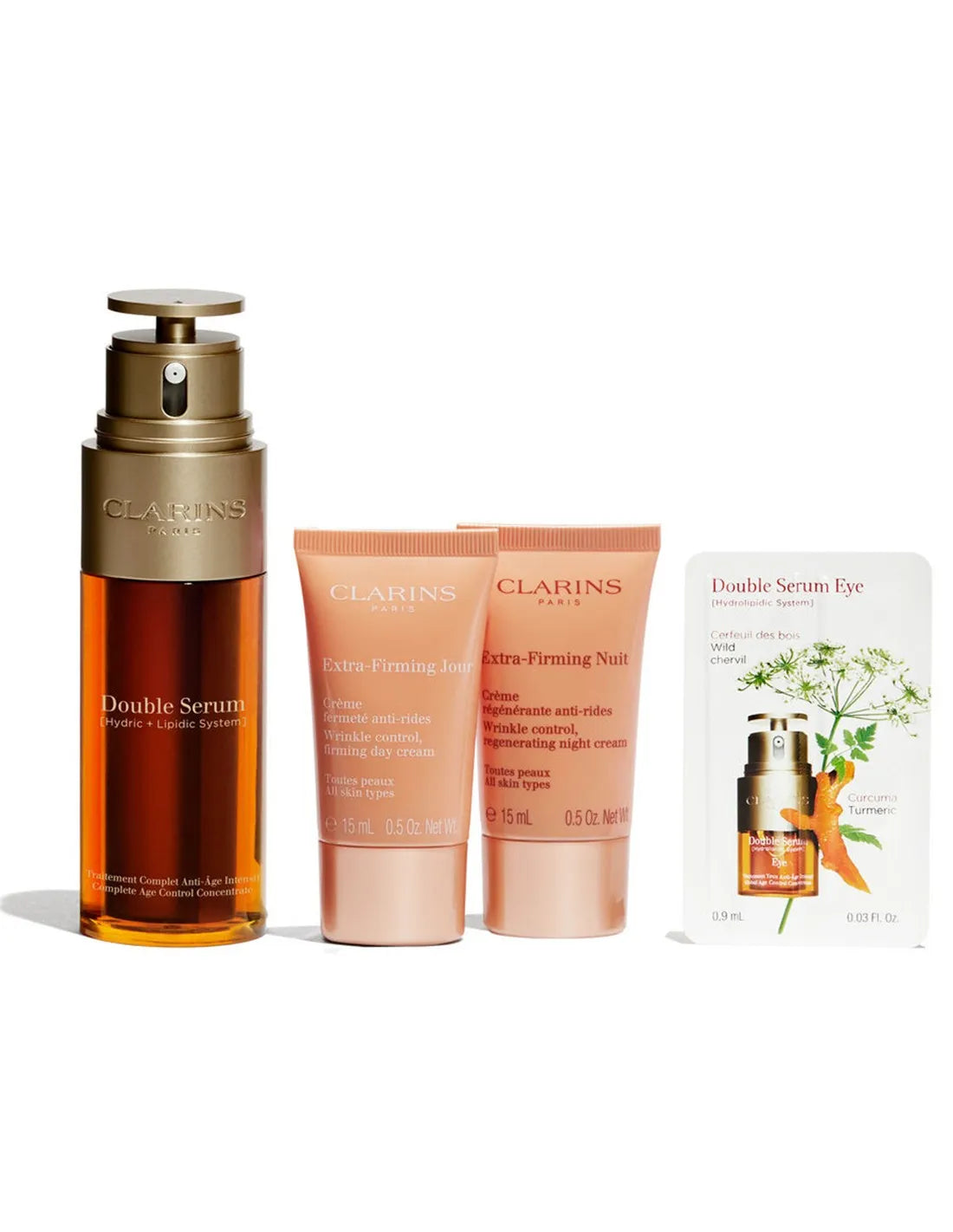 Clarins Doble Serum Set mit Extra Firm und Noche