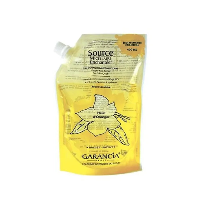 Garancia Source Micellaire Enchanté Orangenblüte Make-up-Entferner Nachfüllung 400ml