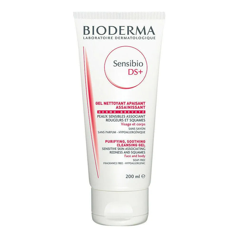 Bioderma Sensibio Ds+ Gel Reinigungsgel Für Ölige Empfindliche Haut 200ml