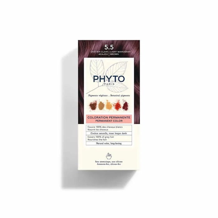 Phyto Hair Colour By Phytocolor 5.5 Light Mahogany Brown 180g