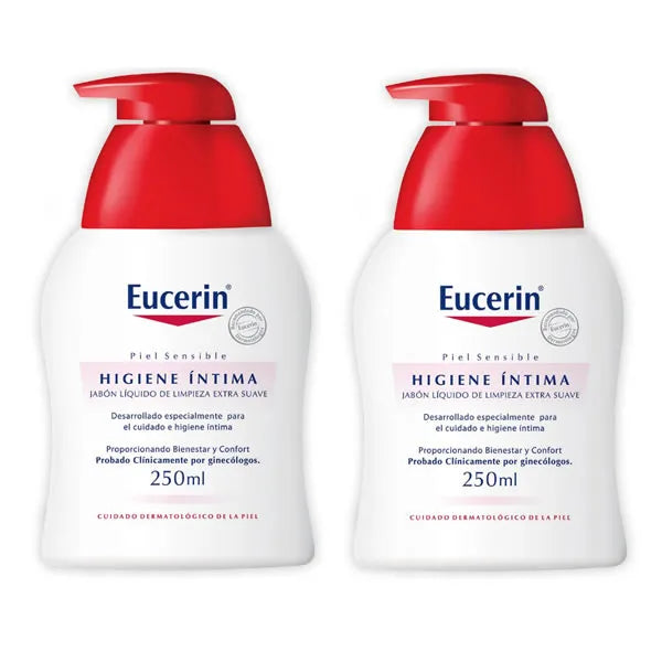 Eucerin Intimate Hygiene Wash Protection Fluid 2x250ml