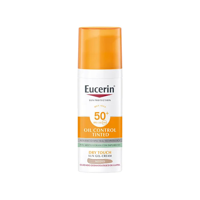 Eucerin Gel Cream Oil Control Farbe Medium SPF50+ 50ml