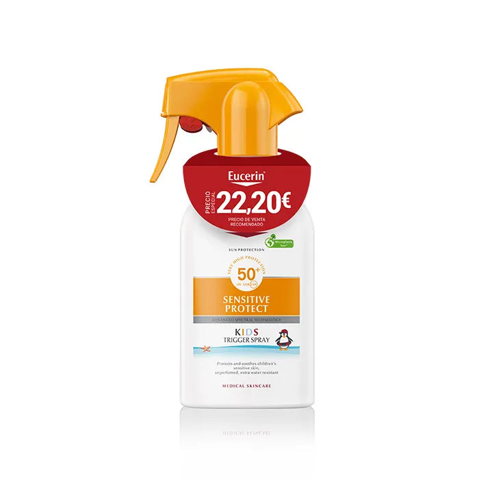 Eucerin Sun Sensitive Protection Kids Spray SPF50 250ml Verpackung