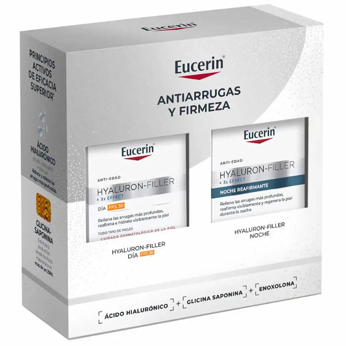 Eucerin Hyaluron Filler X3 Effect Day Cream Spf30 50ml Set 2 Artikel