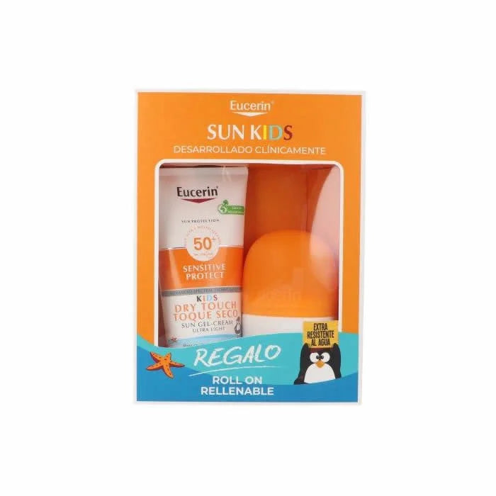 Eucerin Sun Protection Kids Gel Cream SPF50+ 200 ml mit RollOn