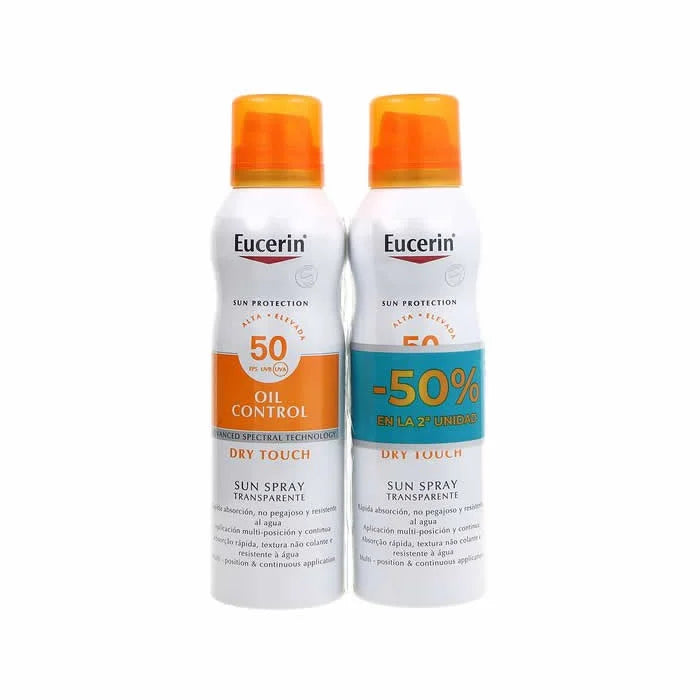 Eucerin Oil Control Dry Touch SPF 50 2x200ml