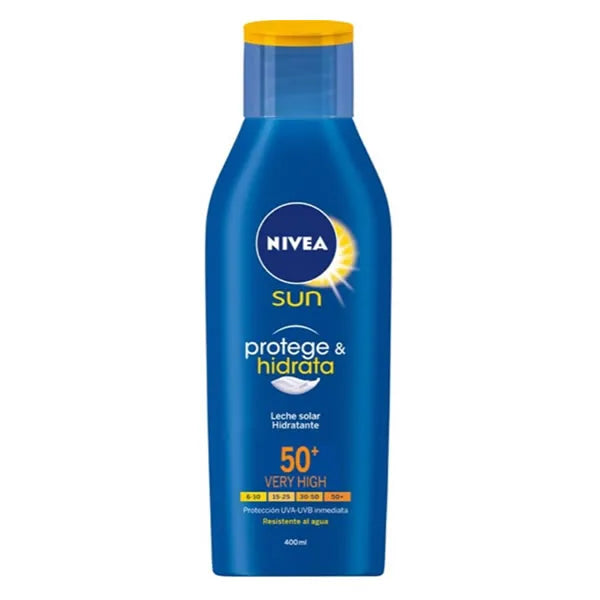 NIVEA Sun Schutz und Pflege Sonnenmilch SPF 50 400 ml