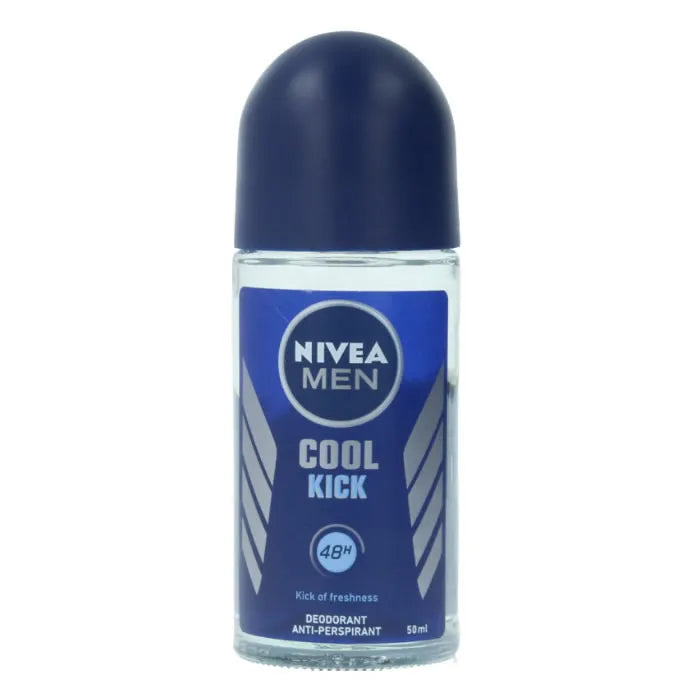 NIVEA Men Cool Kick Deodorant Roll On 50ml