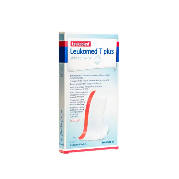 BSN Medical Leukoplast Leukomed T Plus Skin Sensitive Wundverband 8x15cm