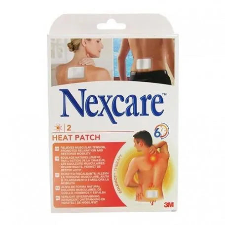 Nexcare Wärmepflaster 2 Stück Verpackung