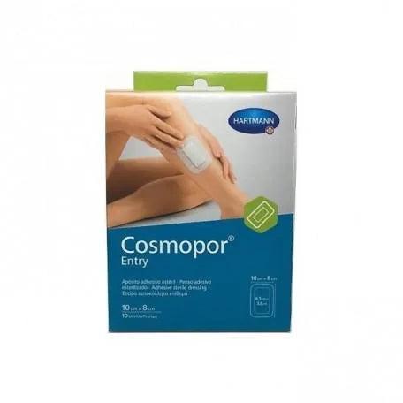 HARTMANN Cosmopor Entry Wundverband 10 x 8 cm 10 Stück
