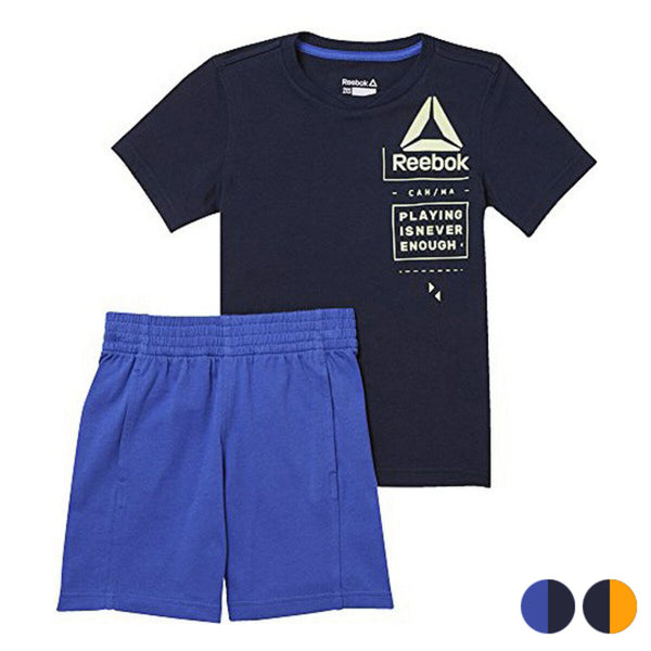 Reebok Sportset für Kinder, Baby, mit bequemem Sportanzug in bunten Farben, ideal für aktive Kleinkinder.