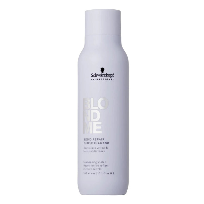 Schwarzkopf Blondme Bond Repair Champú Morado Flasche 300ml
