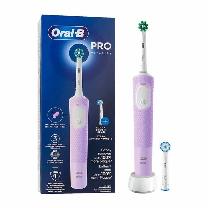 Oral-B Vitality Pro Fliederfarbene Elektrische Zahnbürste