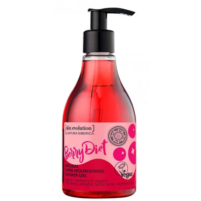 Natura Siberica Berry Diet Natural Super Nourishing Duschgel 260ml