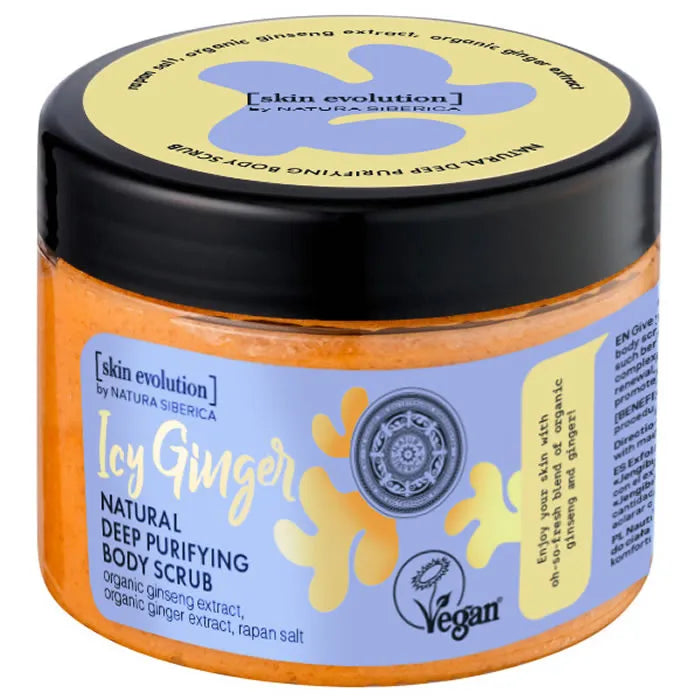 NATURA SIBERICA Natural Deep Purifying Body Scrub Icy Ginger 300 ml