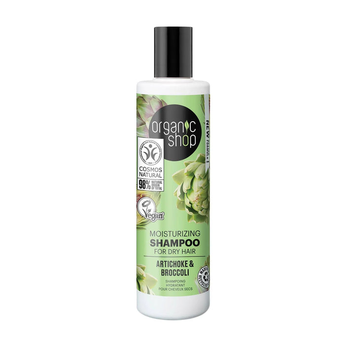 Organic Shop Artischocken Feuchtigkeitsshampoo für trockenes Haar 280ml