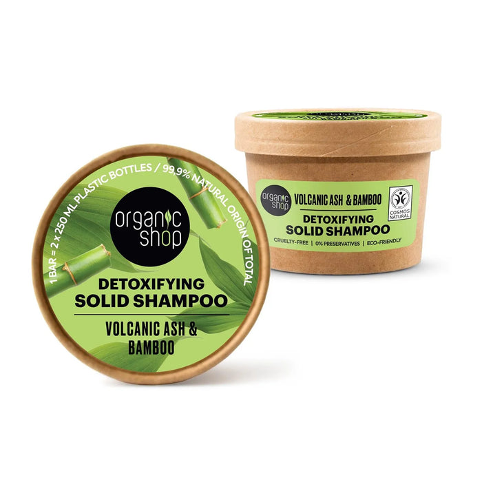 ORGANIC SHOP Volcanic Ash festes Shampoo 60g