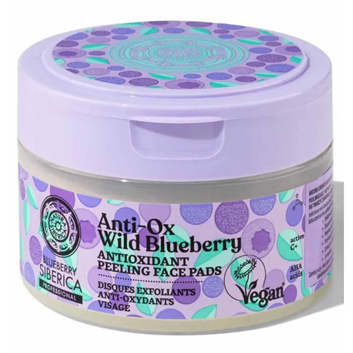 Natura Siberica Antioxidant Peeling Face Pads 20 Stücke
