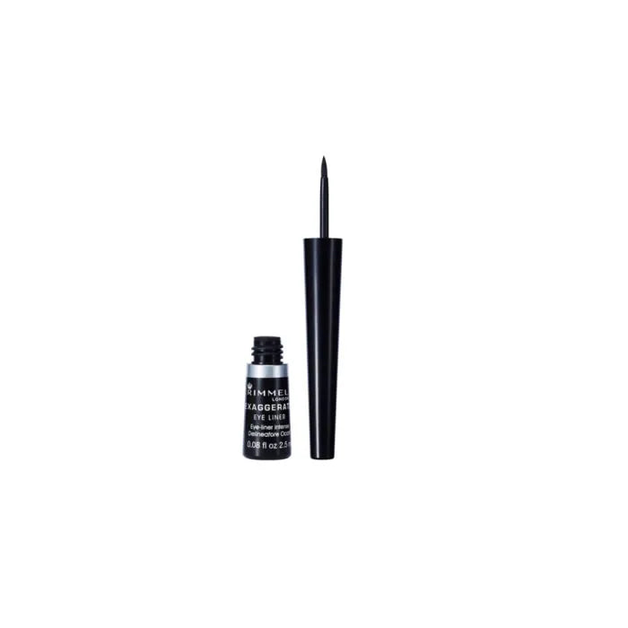 RIMMEL LONDON Rimmel Exaggerate Liquid Eyeliner Schwarz