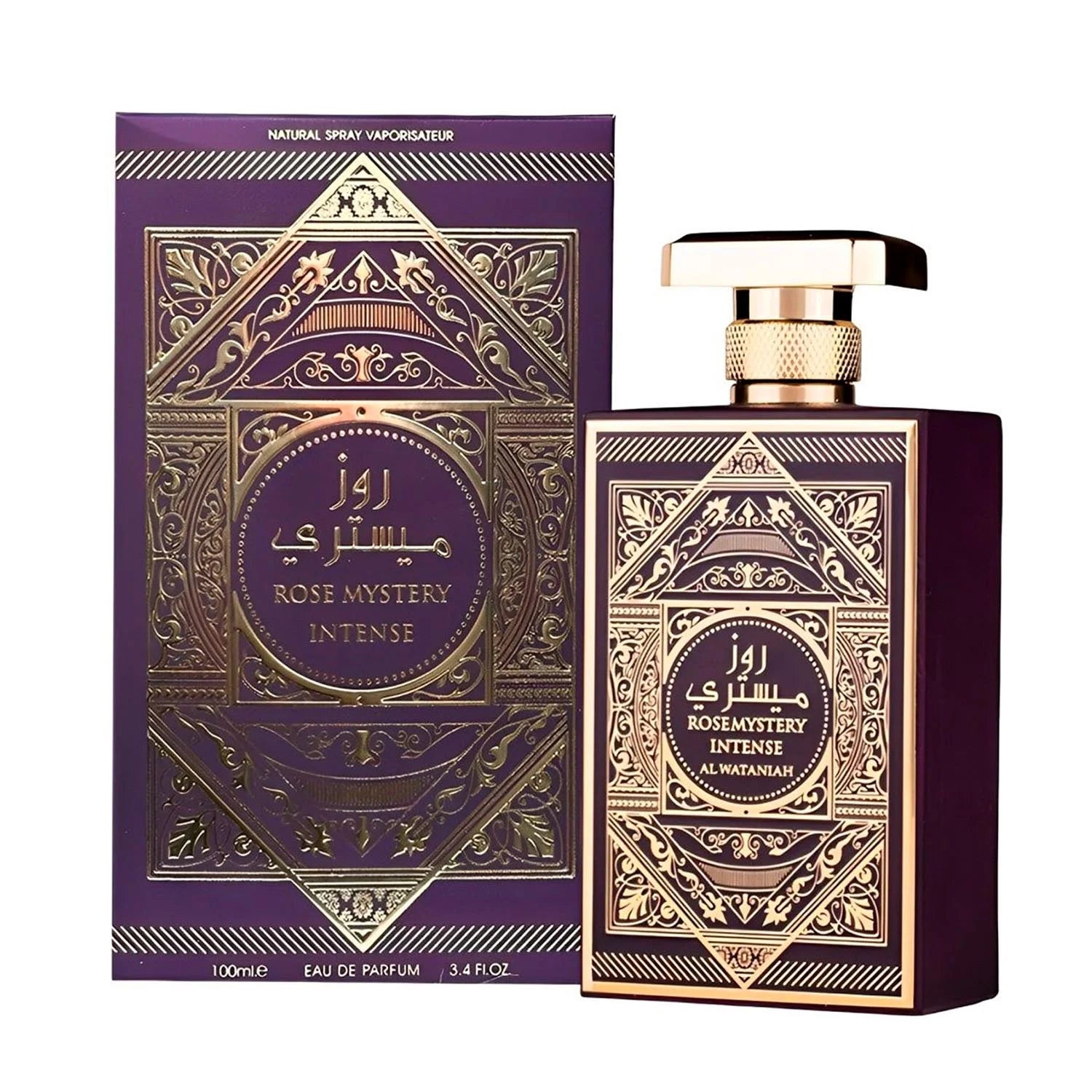 AL WATANIAH Rose Mystery Intense Eau de Parfum 100 ml Flasche