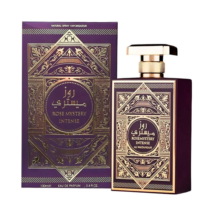 AL WATANIAH Rose Mystery Intense Eau de Parfum 100 ml Flasche