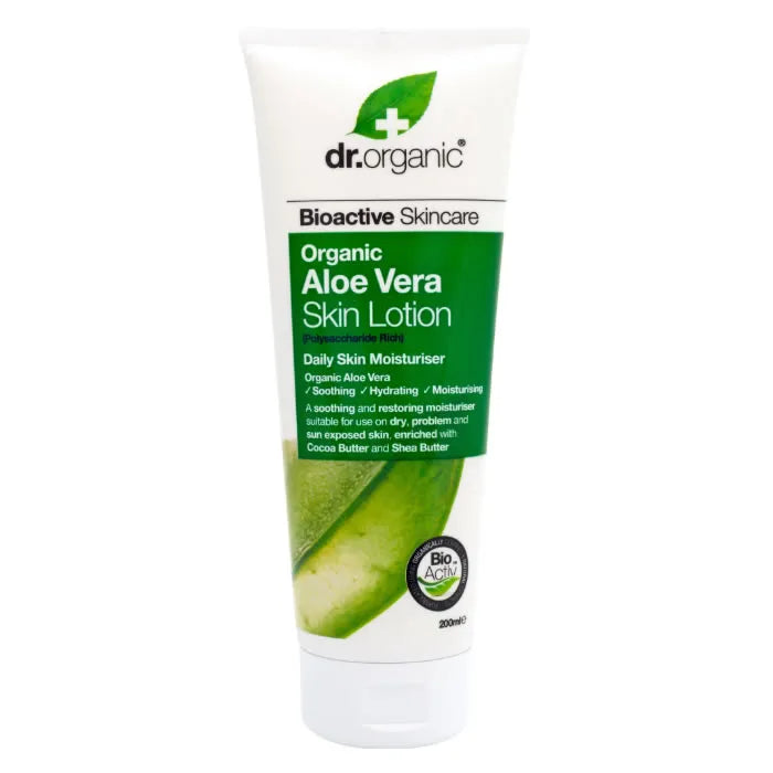 Dr Organic Aloe Vera Skin Lotion 200ml Produktfoto
