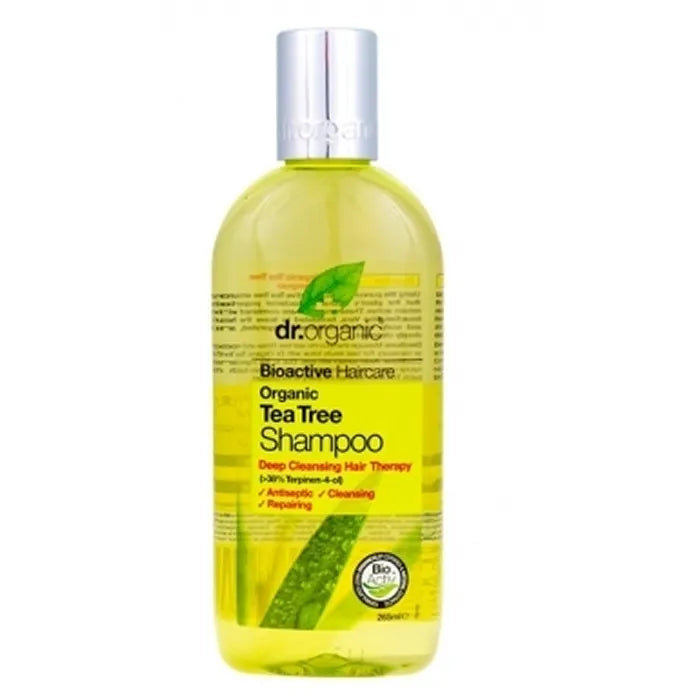 Dr.Organic Tea Tree Shampoo 265ml milde Haarreinigung
