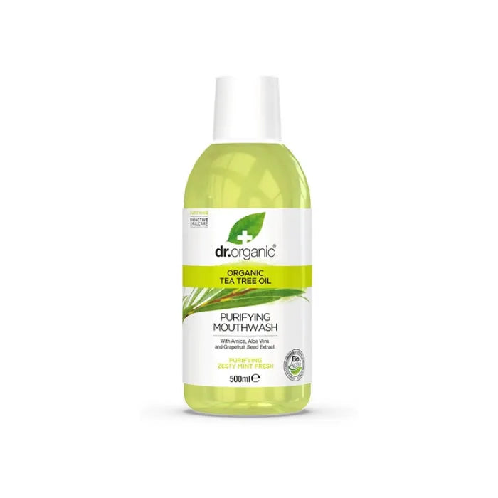 Dr Organic Tea Tree Mundspülung 500ml