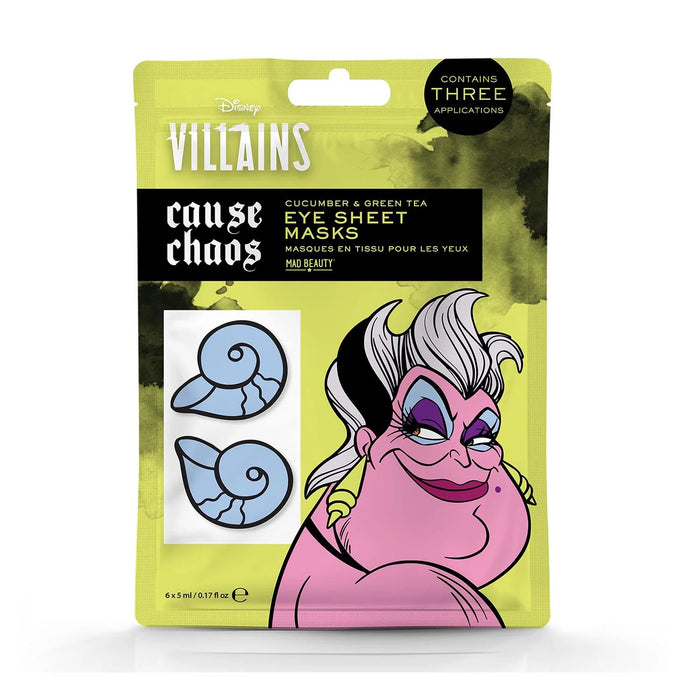Disney Ursula Augen-Gesichtsmaske 1 Stück