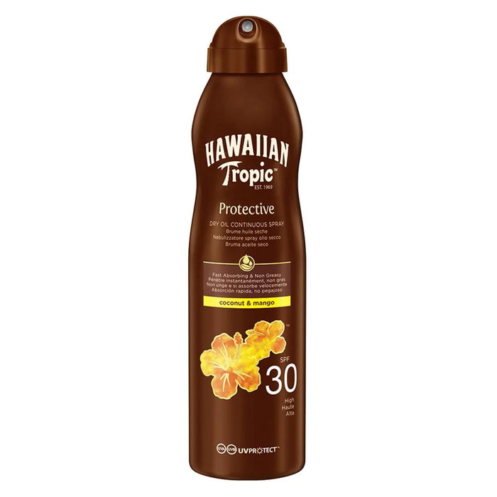 Hawaiian Tropic Coconut y Mango Ölspray SPF 30 180ml
