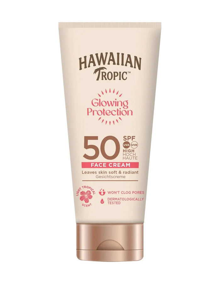 Hawaiian Tropic Glowing Protection Gesichtspflege Creme SPF50 50ml