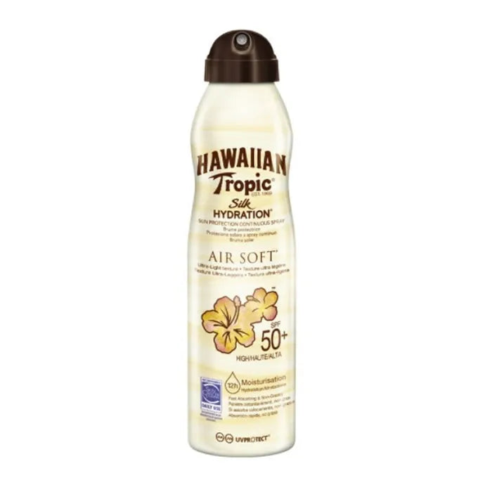 Hawaiian Tropic Silk Hydration Air Soft Sunscreen SPF 50+ 220ml