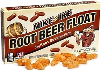 Mike and Ike Root Beer Float 120g Bonbons – Detailansicht