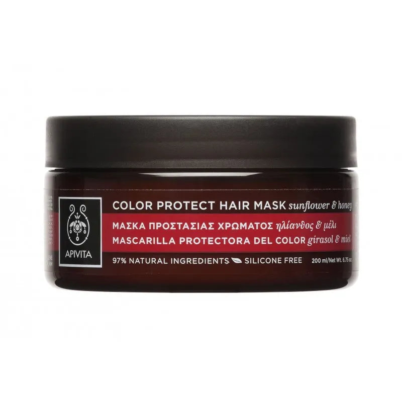 APIVITA Color Protect Haarmaske Sunflower And Honey 200ml